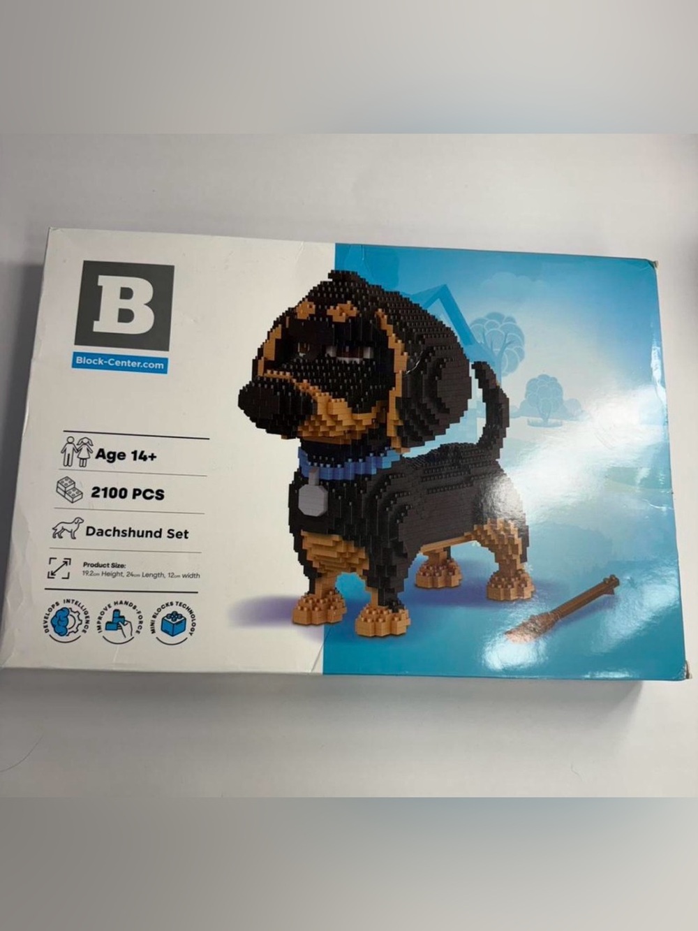 Dachshund lego - Black and Tan